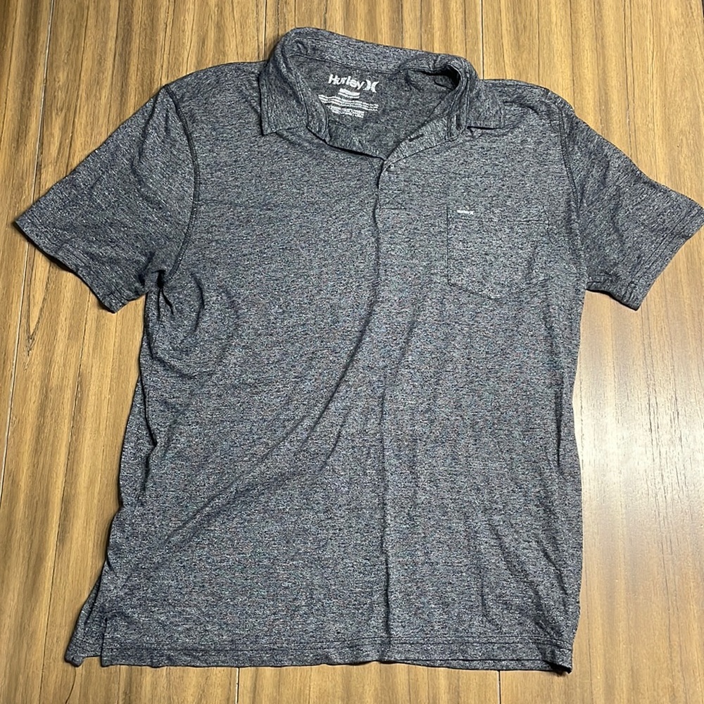 Hurley collard shirt